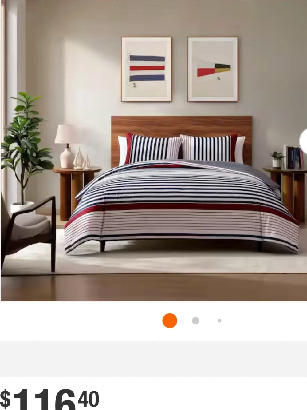 Tommy Hilfiger duvet cover set king size new
